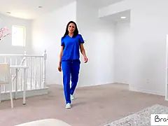 Arsch, Grosser arsch, Grosser schwanz, Braunhaarige, Riesig, Reif, Milf, Pov