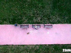 Anal, Cul, Grosse bite, Sucer une bite, En levrette, Hd, Seins naturels, Petite femme