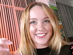 Leie, In den arsch, Arsch, Blondine, Hd, Öl, Pov, Titten