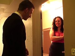 緊縛, デカチン, デカパイ, ボンデージ, イギリス人, 服従, フェティッシュ, Hd