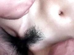 18 jaar, Aziatisch, Bruinharig, Hondjeshouding, Vriendin, Harig, Japaans, Tiener