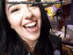 18 años, Mamada, Morena, Corridas, Corridas faciales, Sexo duro, Adolescente, Tetas