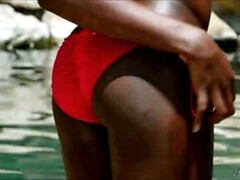 Negro, Pajear, Sexo duro, Hd, Natural, Al aire libre, Pequeña, Chupando