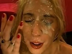 Blonde, Bukkaké, Double pénétration, Faciale, Allemand, Groupe, Hd, Mère que j'aimerais baiser