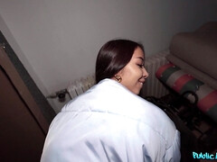 Lia Lin gets fucked by Martin Gun doggystyle in POV