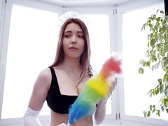 Nana, Gros cul, Gros seins, Plantureuse, Domestique, Rousse roux, Solo, Nénés