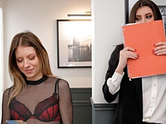 Anal, Gros cul, Grosse bite, Gros seins, Sucer une bite, En levrette, Cheveux courts, Maigrichonne