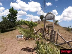 Asiático, Rubia, Novia, Sexo duro, Hd, Al aire libre, Pov, Público