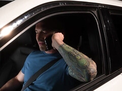 Anaal, Grote lul, Bruinharig, Auto, Hd, Masturbatie, Realiteit, Tatoeage