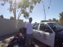 Sucer une bite, Brunette brune, Tir de sperme, Faciale, Interracial, Fille latino, Réalité, Plan cul à trois