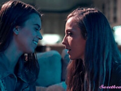 Blondine, Fingern, Küssen, Lecken, Masturbation, Muschi, Entkleiden, Titten