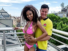 Tina Fire - Cousins Tag Team Busty Brazilian - Part 1