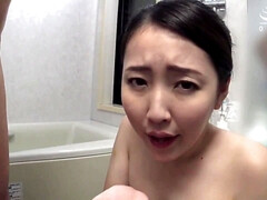 Asiatisch, Grosser arsch, Grosse titten, Blasen, Besamung, Schwanz, Hardcore, Japanische massage