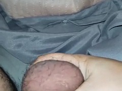 Stepson gets his balls squeezed by his stepmoms tiny hands