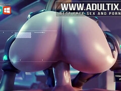 Anal, Asiatique, Gros cul, Gros seins, Sucer une bite, Brunette brune, Queue, Adolescente