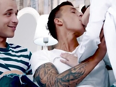 Anal, Culo, Mamada, Lencería, Madres para coger, Coño, Tatuaje, Trio