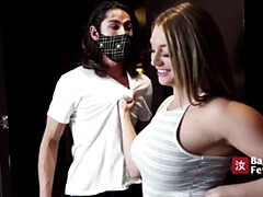 Asiatisch, Blondine, Hotel, Interrassisch, Lecken