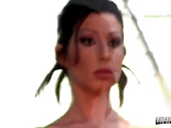 Grosse bite, Brunette brune, Lingerie, Mère que j'aimerais baiser, Seins naturels, Lécher le sphincter, Rasée, Plan cul à trois