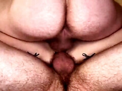 Cul, Grosse bite, Sucer une bite, Seins naturels, Chatte, Chevaucher, Rugueux, Mouillée