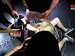 Rubia, Universidad, Semen en la boca, Corridas, Grupo, Hd, Tragarse, Trio