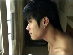 Asiatisch, Grosser schwanz, Schwul, Masturbation, Thai
