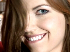 Busty vixen Eufrat plays with her pink pussy on camera