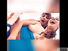 Besar, Lesbiana, Masturbación, Coño, Afeitado, Flaco, Adolescente, Tetas