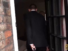 Grote lul, Grote mammen, Blond, Brits, Sperma, Fetisj, Ruw, Kousen