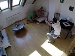 18 ans, Amateur, Blonde, Sucer une bite, Couple, Cocu, Pov, Épouse