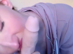 Amateur, Européenne, Rousse roux, Solo, Jouets, Webcam