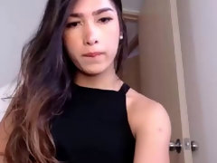 Amateur, Gros cul, Jeunes transsexuelles thaïlandaises, Masturbation, Transsexuelle, Solo, Nénés