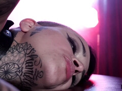 Culo, Lamer culo, Erótico, Rostro sentado, Sexo fuerte, Nalgadas, Tatuaje, Mojado