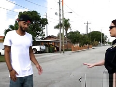 Bisexual cops get served by tattooed strong black male