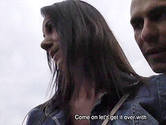 Blasen, Gehörnter ehemann, Europäisch, Geld, Im freien, Realität, Jungendliche (18+)