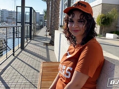 18 jahre, Arschlecken, Grosser schwanz, Grosse titten, Braunhaarige, Süss, Latina, Tittenfick