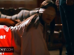 アナル, フェラチオ, バック, ハードコア, 下着, 3p男男女, ストッキング, 三人