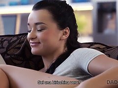 18 jaar, Bruinharig, Europees, Hd, Likken, Kut duiken, Tiener