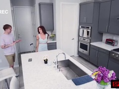 Petite Teen Stepsister Lumi Ray Craves Stepbro's Big Cock At Home