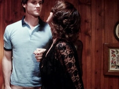 デカチン, デカパイ, フェラチオ, 手コキする, ハードコア, 母, レトロ, 三人