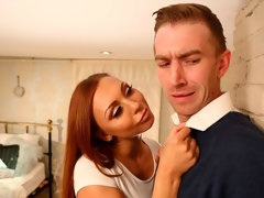 Arsch, Blasen, Fingern, Handjob, Masturbation, Rotschopf, Jungendliche (18+), Titten