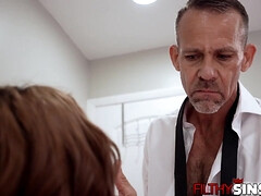 Rough fuck with slutty Riley Jean and Filthy Rich