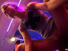 Aangekleed, Pop, Hardcore, Interraciaal, Zoenen, Likken, Feest, Schoolmeisje