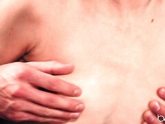 Amerikaans, Kont, Lieveling, Slaapkamer, Hakken, Zoenen, Geschoren, Tieten likken