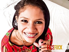 Grosse bite, Sucer une bite, Couple, Hard, Hd, Fait maison, Fille latino, Rugueux