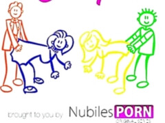 Blond, Pijpbeurt, Bruinharig, Sperma shot, Groep, Hd, Orgie