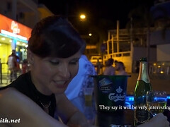 Saucy harlot public foot fetish adult scene