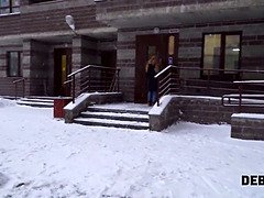 18, デカチン, カワイイ, Hd, 自家製, 赤毛, ラフ, ティーン