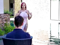 Grosser schwanz, Grosse titten, Hd, Milf, Pov, Tätowierung