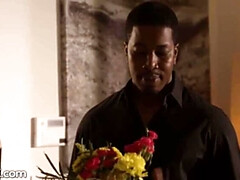 Черные, Минет, Глубокая глотка, Член, Межрасовый секс, Рыжие, Втроем, Сиськи