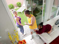 Universidad, Pareja, Corridas, Polla, Corridas faciales, Afeitado, Estudiante, Calientapollas